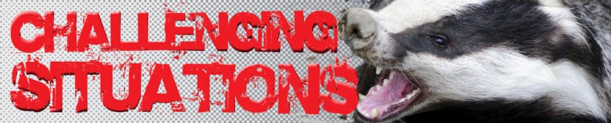 Challenging situations —&nbsp;no.01